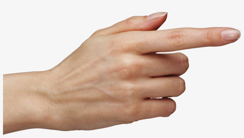 One Finger Hand Png Image - Finger Png, transparent png #19956