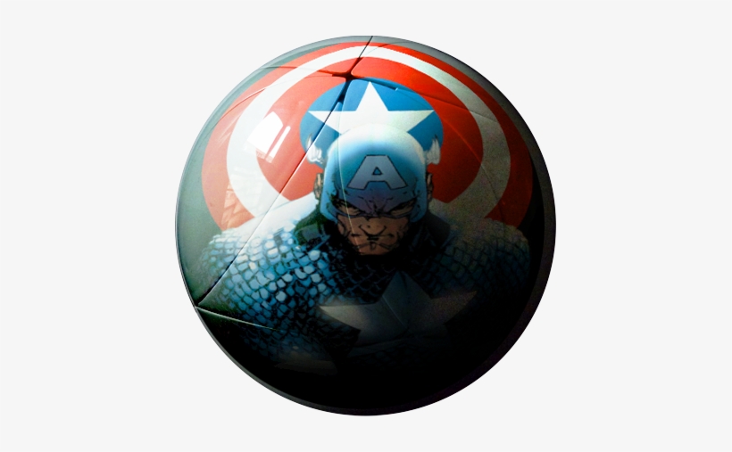 Twist Ball Captain America - Captain America Ball, transparent png #100046