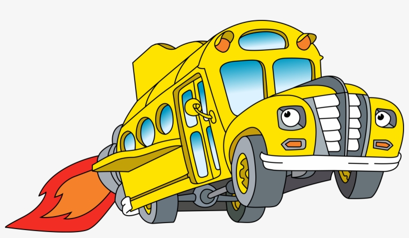 The Magic School Bus - Magic School Bus Png, transparent png #100187