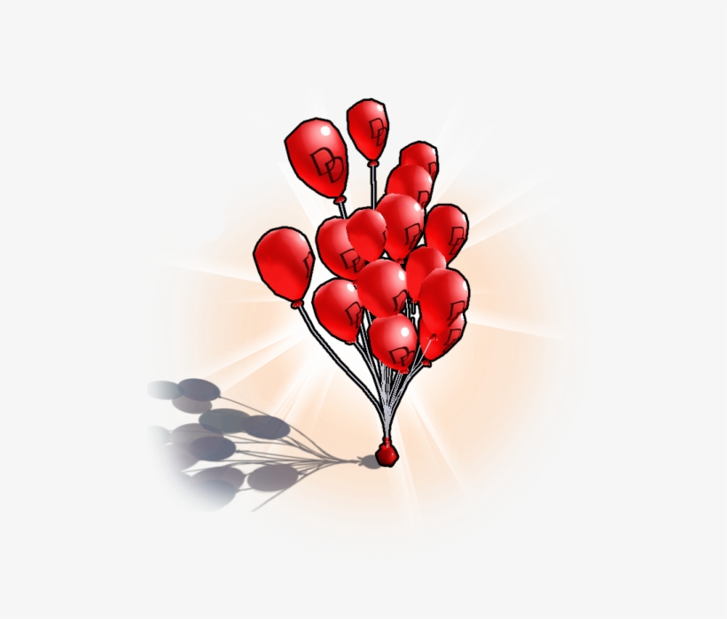 Daredevil Balloons - Daredevil, transparent png #100372