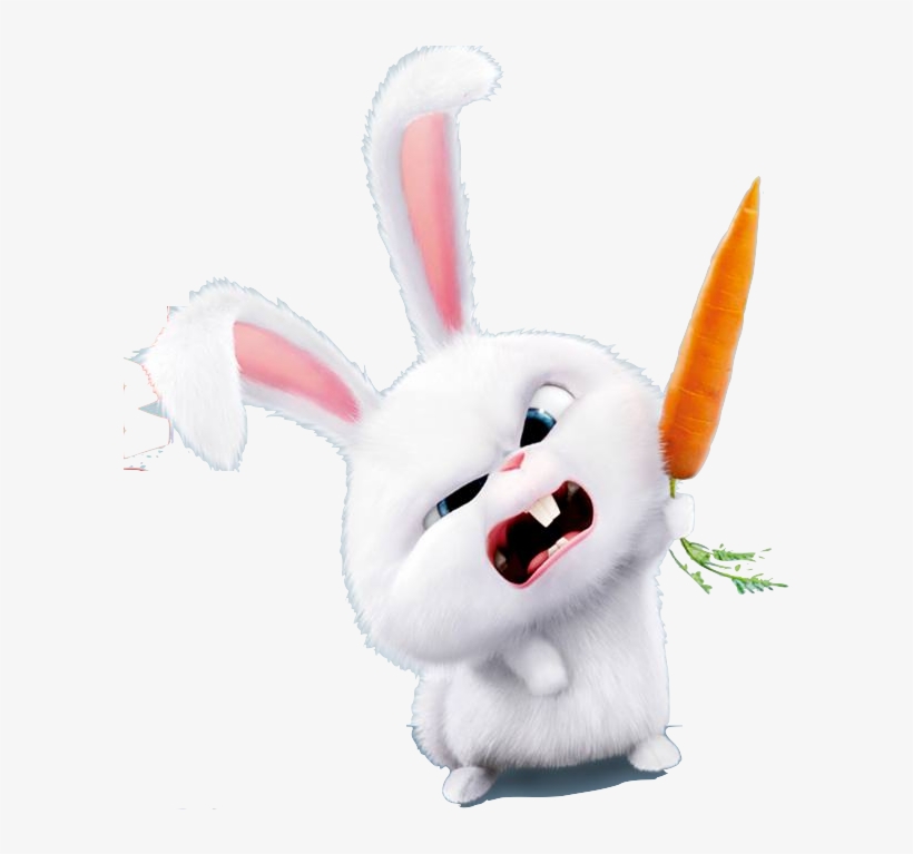 Snowball's Carrot - Bunny The Secret Life Of Pets, transparent png #100423