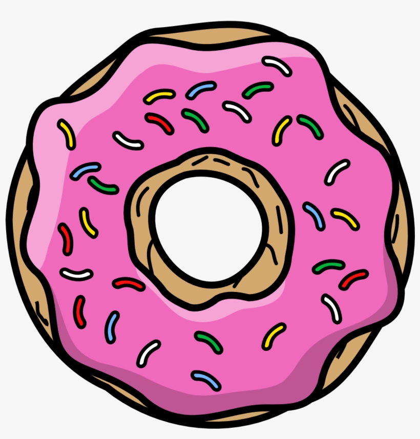 Simpson Donut - Free Transparent PNG Download - PNGkey