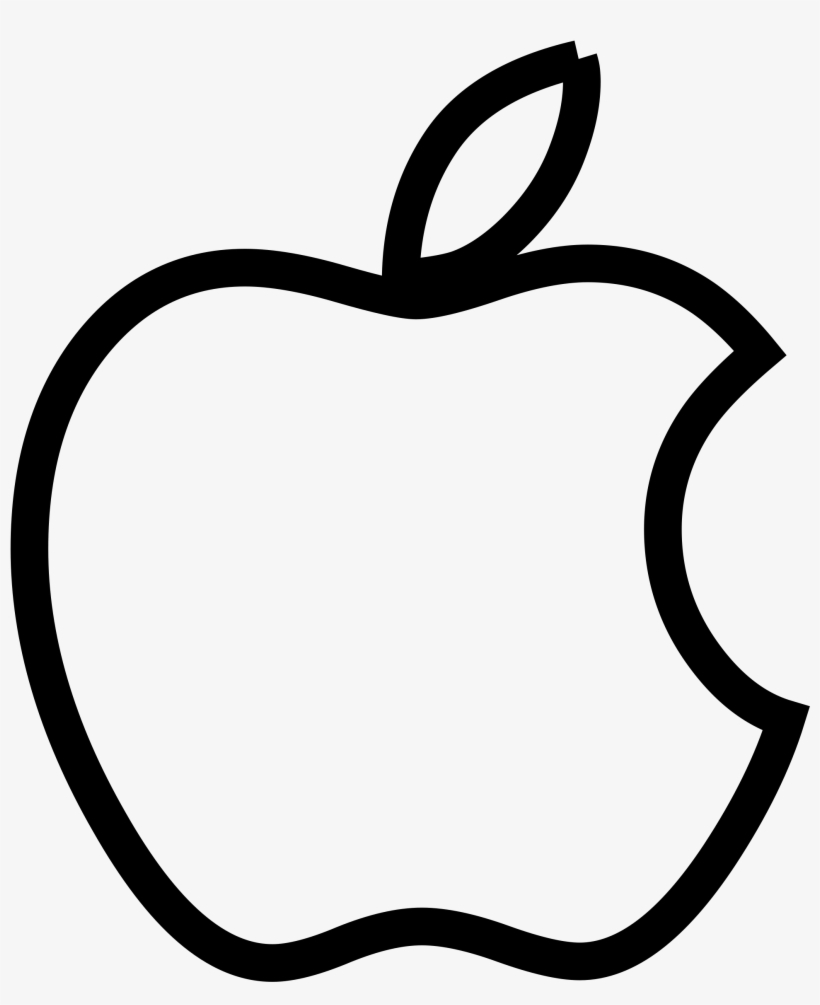 Picture Apple Logo At Getdrawings Com Free For - Apple Vorlage, transparent png #100489