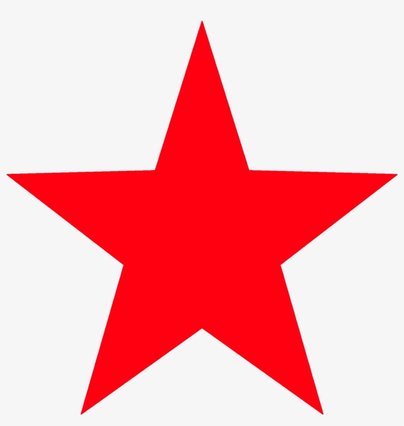 Red Star Png, transparent png #100532