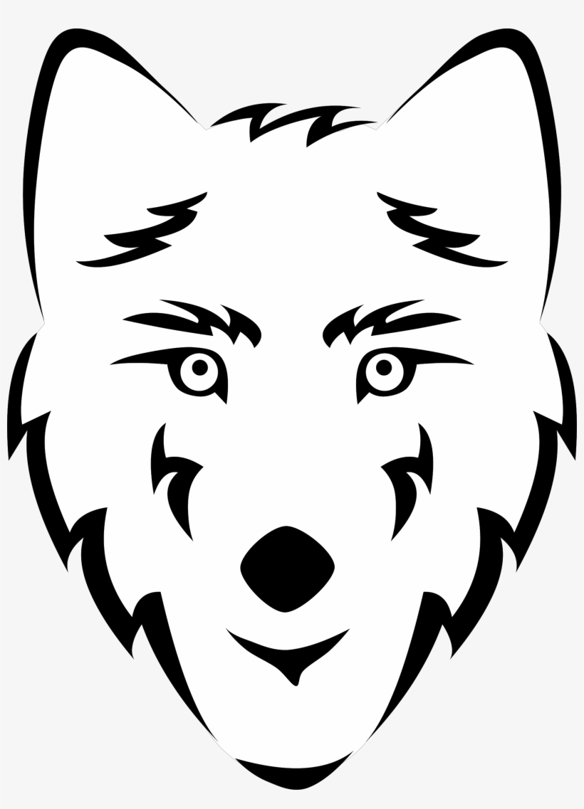 Svg Royalty Free Stock Blank Stylized Big Image Png - Wolf Clip Art, transparent png #100581