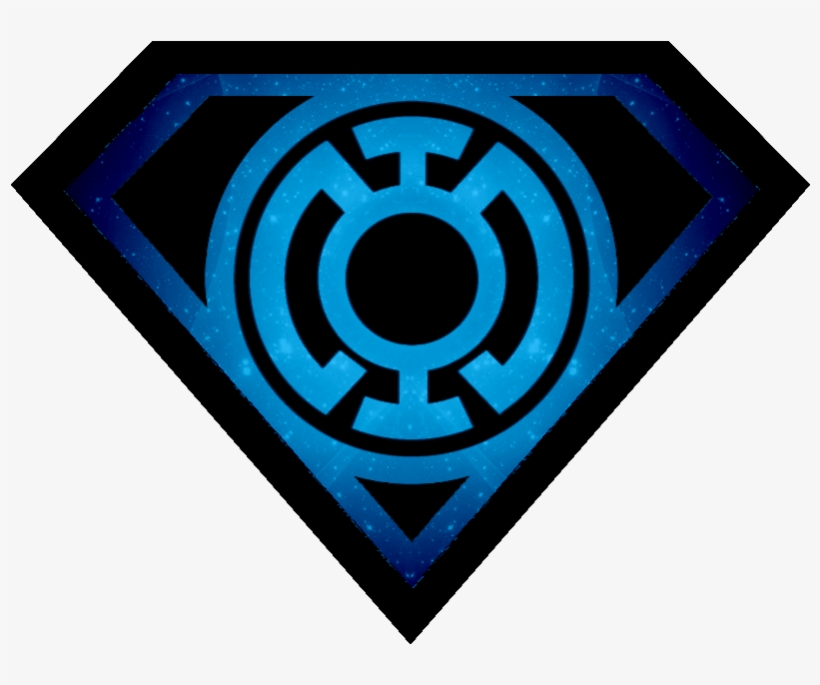 Blue Lantern Symbol Png - Blue Lantern Superman Logo, transparent png #100621