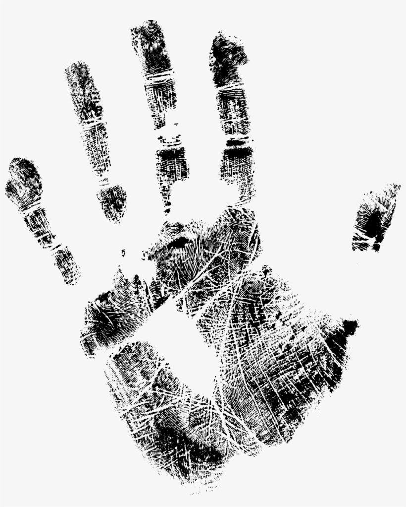 Free Download - Hand Print Png File, transparent png #100696