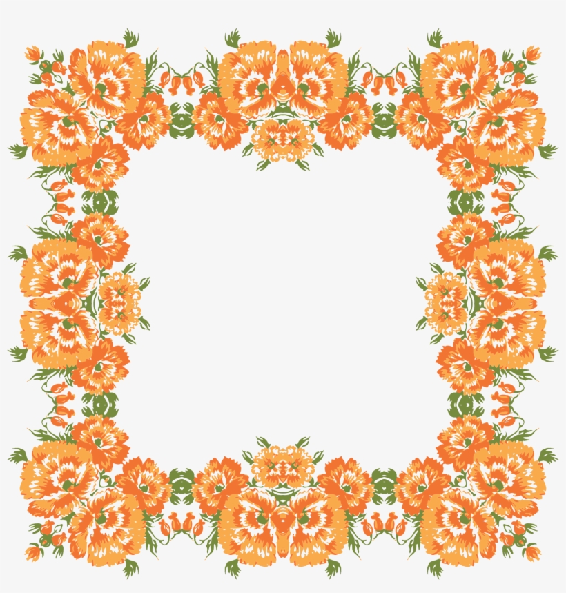 Png Transparent Stock Floral Big Image Png - Flowers Design, transparent png #100780