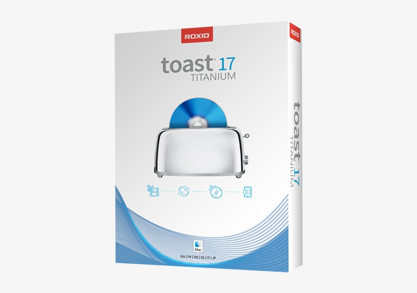 Toast 17 Titanium - Toast Titanium 17 Mac, transparent png #100781