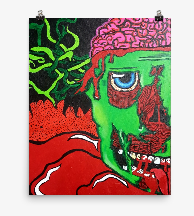 Image Of Green Zombie, transparent png #100809