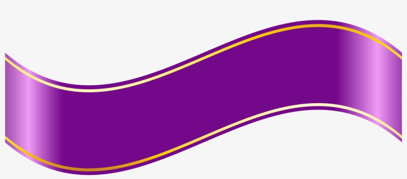 Purple Banner Png Clipartu200b Gallery Yopriceville - Purple Ribbon ...