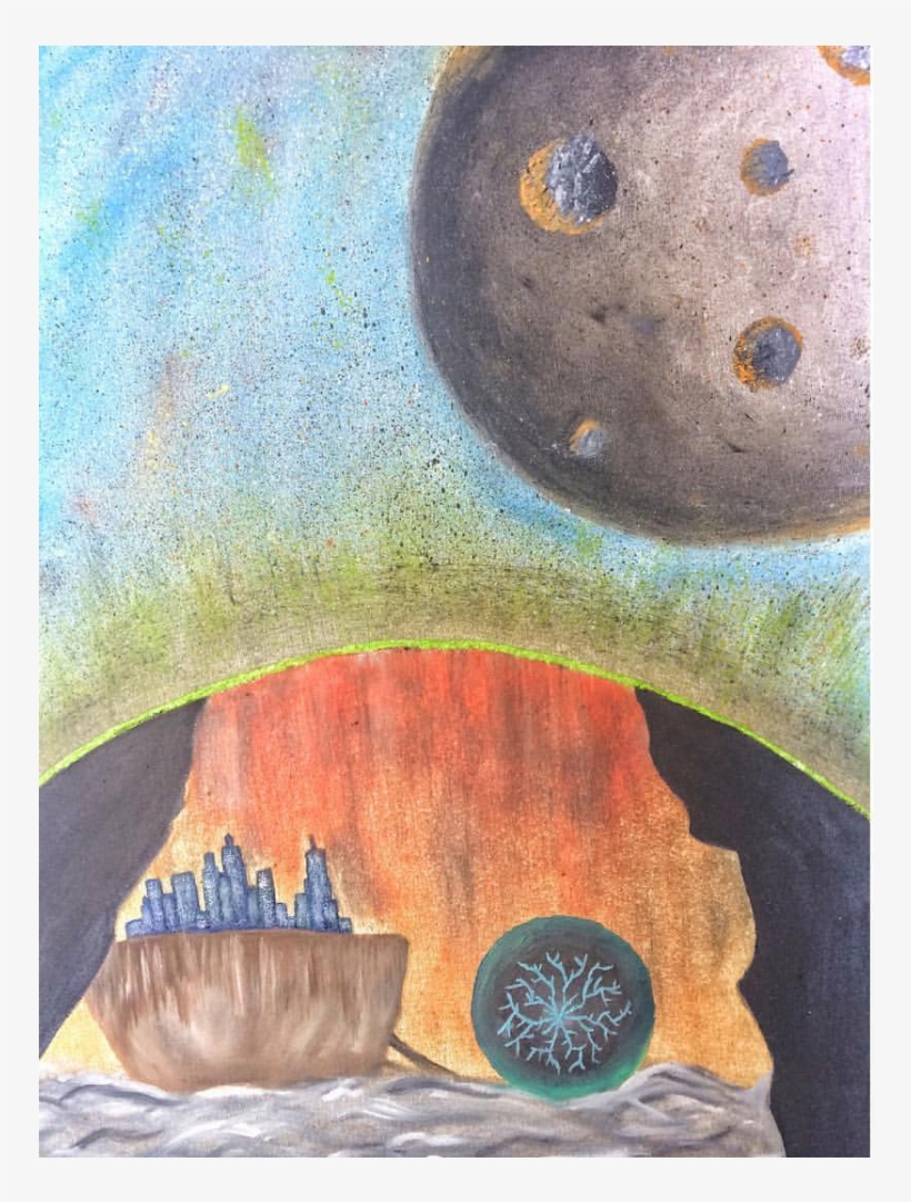 The Utopia Of The Future, Original Paintings, Tablo - Utopia, transparent png #101096