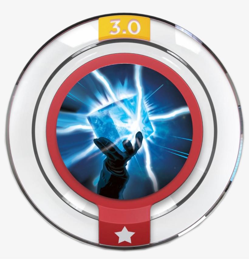 Disney Infinity Cosmic Cube Blast Power Disc - Disney Infinity 3.0 Edition: Zootopia Power Disc Pack, transparent png #101331