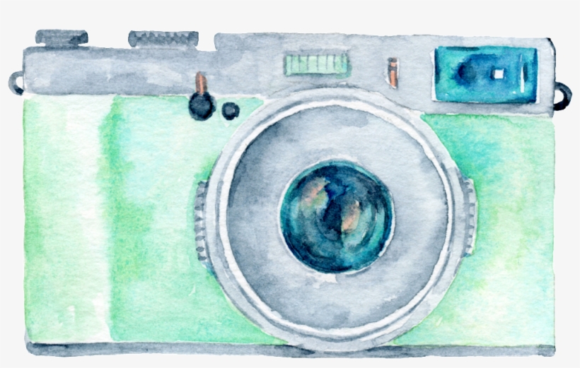 Water Color Camera Png, transparent png #101583