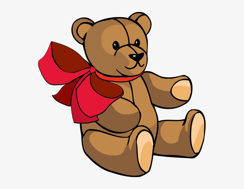 Teddy Bear Clip Art Free - Teddy Bear Toy Clipart, transparent png #101585