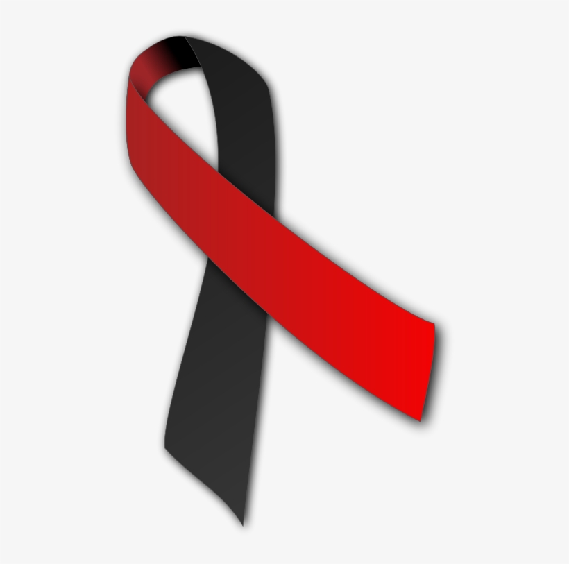 Red And Black Ribbon - Red And Black Ribbon For Murder, transparent png #101678