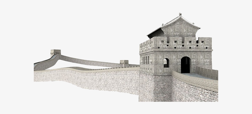 Great Wall Of China Png Clipart - Great Wall Of China 3d Model, transparent png #101719
