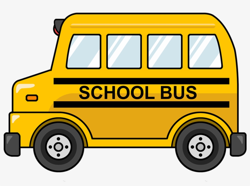 Animated Bus Clipart Coloring Page Clever Design Ideas - School Bus Clipart, transparent png #101900