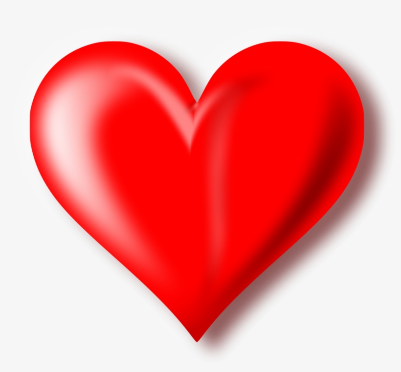 Heart Png - Red Heart With Transparent Background, transparent png #102124