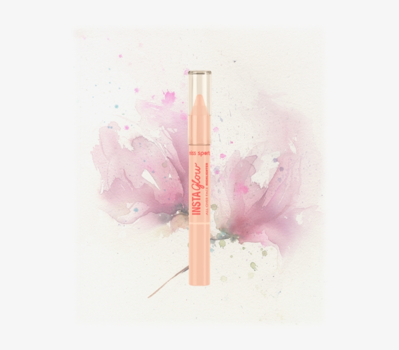 Miss Sporty Highlighter Make Up Stick Insta Glow All - Watercolour Magnolia, transparent png #102236
