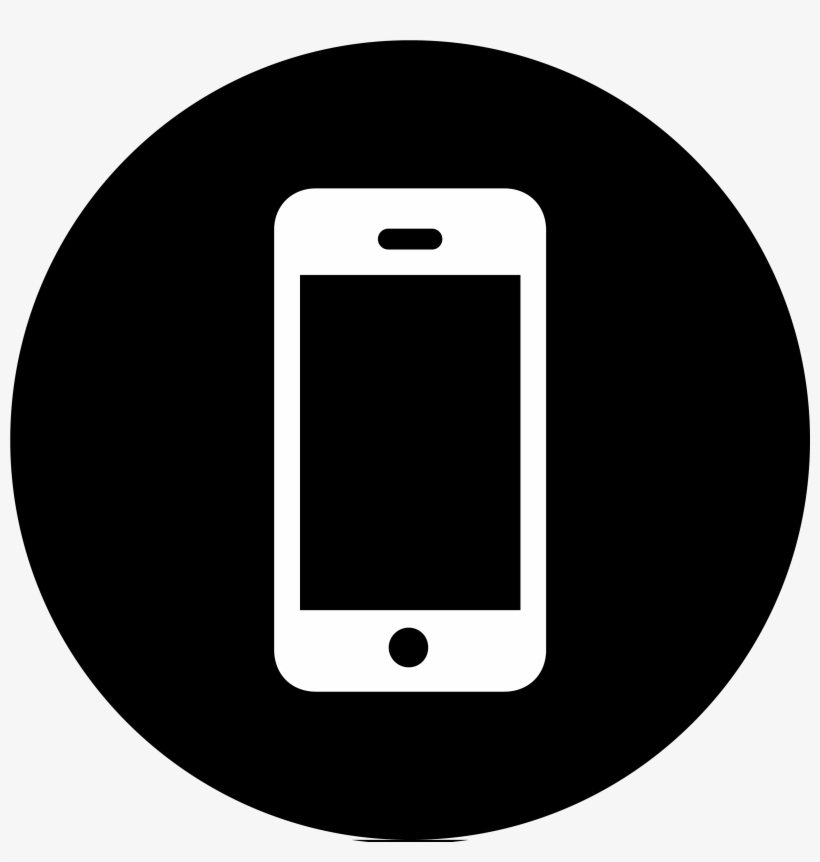Boost Mobile Png Logo - Cell Phone Icon Circle Png, transparent png #102323