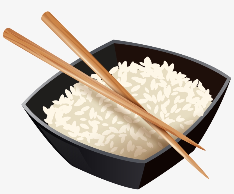Chinese Rice And Chopsticks, transparent png #102365