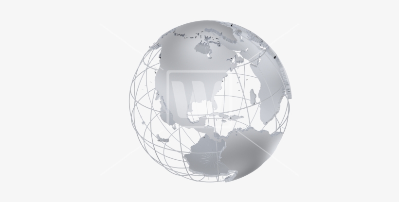 Metal Globe Png - Globe, transparent png #102368