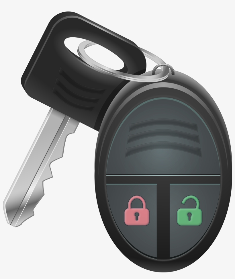 Remote Car Key Png Clip Art, transparent png #102391