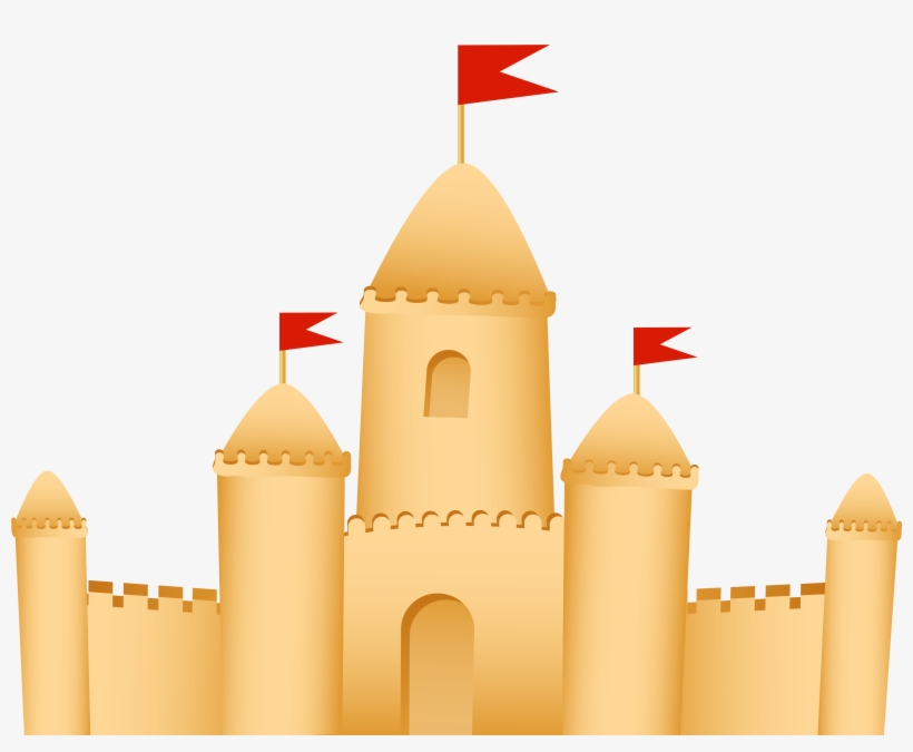 Sand Castle Png Clip Art - Sand Castle Clipart Png, transparent png #102507