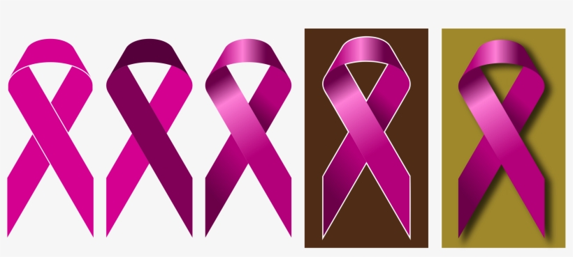 Cancer Clipart Pink Ribbon - Pink Ribbon, transparent png #103117