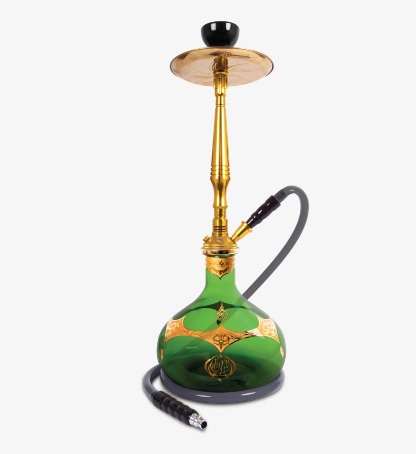 Gypsy 29" Hookah Green - Green Hookah Png - Free Transparent PNG