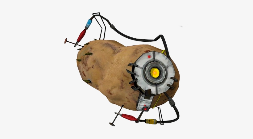 Portal 2 Potatos Render By Asuka424-d5ekurm - Glados Potato, transparent png #103581