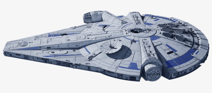 Landos Millennium Falcon - Solo Millennium Falcon Png, transparent png #103688