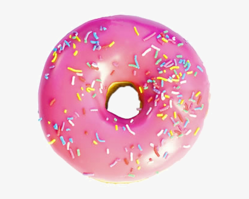 Pink Donut Png - Real Donut, transparent png #103780