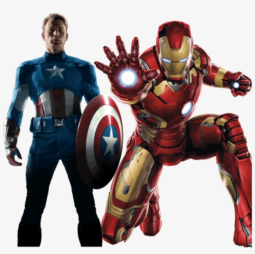 Captain America Iron Man Png - Iron Man Avengers Infinity War Png, transparent png #103898