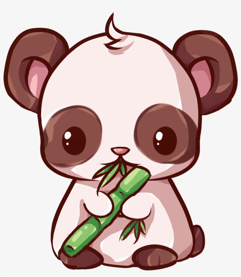 Kawaii Panda By Dessineka - Kawaii Panda Png, transparent png #104119