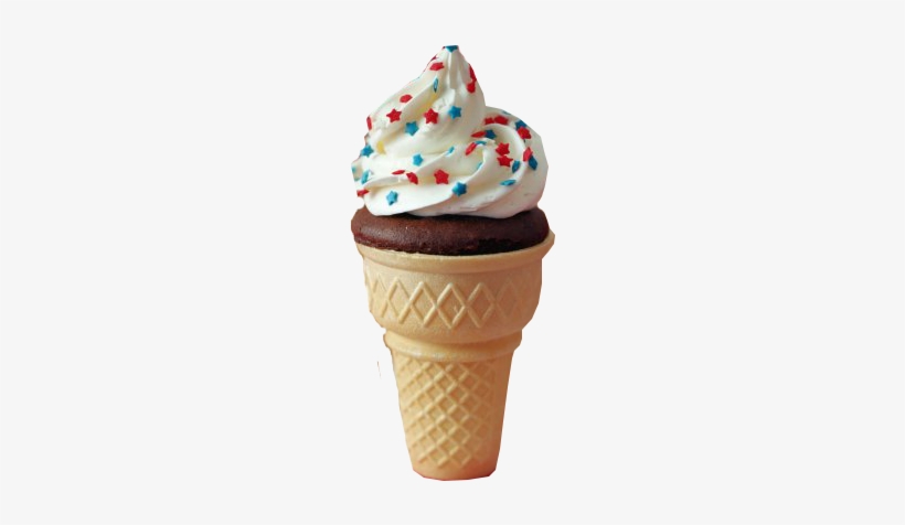 Free Icons Png - Ice Cream Cone Cupcakes, transparent png #104335