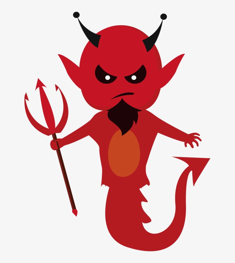 Devil Png Transparent Image - Cartoon Devil Png, transparent png #104337