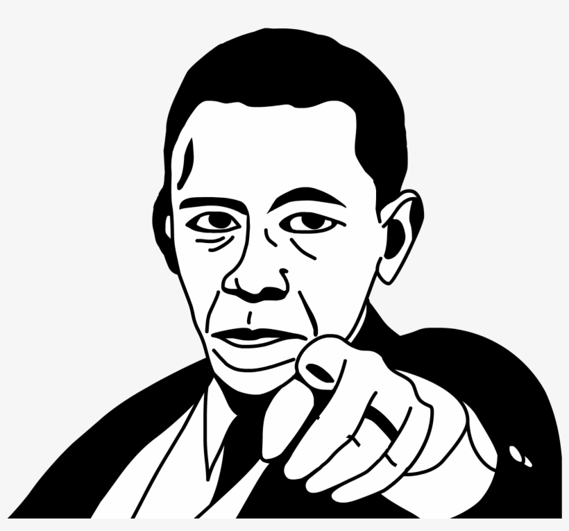 28 Collection Of Obama Drawing Meme - Barack Obama Meme Png, transparent png #104364