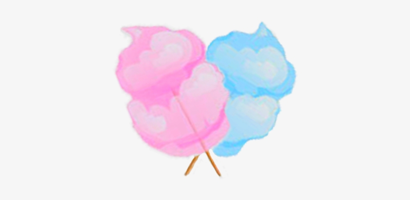 Cotton Clipart Candy Floss - Illustration, transparent png #105005