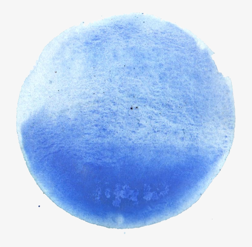 Svg Royalty Free Circle Png Transparent Onlygfx Com - Blue Watercolor Circle Png, transparent png #105185