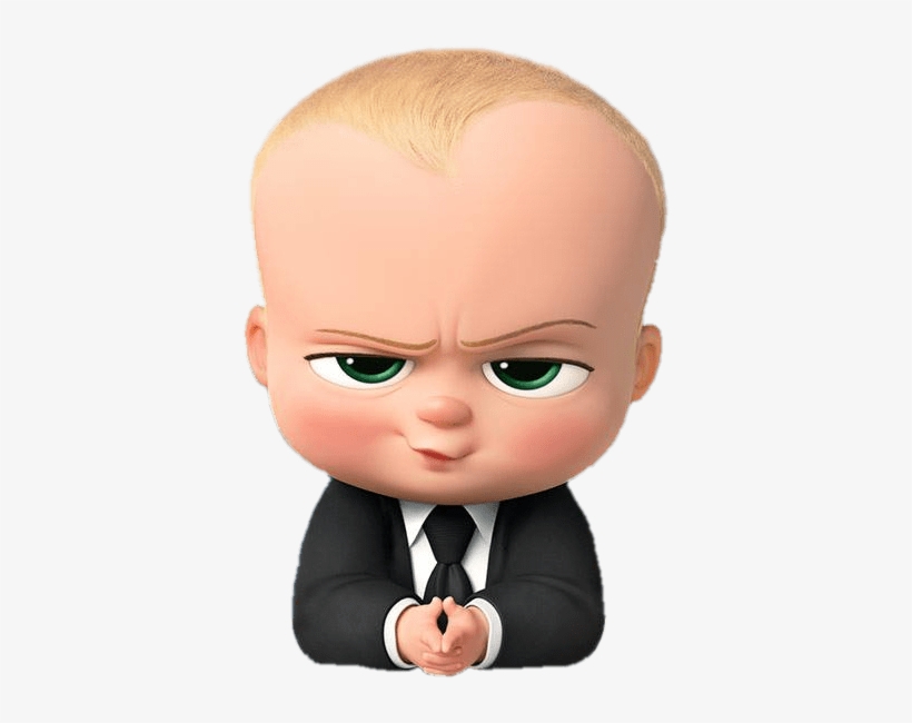 Boss Baby Angry Look - Boss Baby Png, transparent png #105234