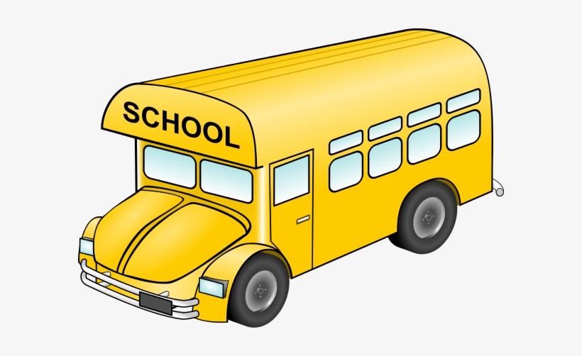 Bus Cliparts Transparent - High School Bus Clip Art, transparent png #105257