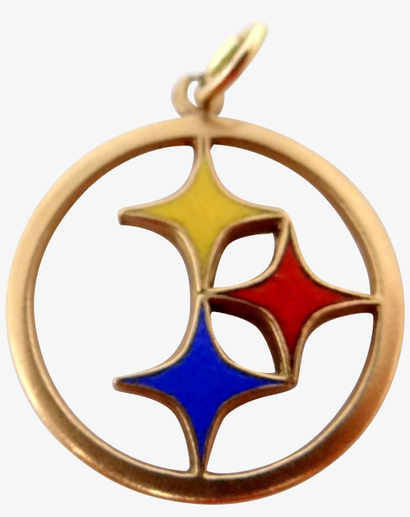 Steelers Golden Letters Png Jpg Free Stock - Emblem, transparent png #105372