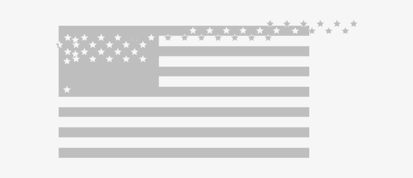 How To Set Use Grayscale American Flag Clipart, transparent png #105374