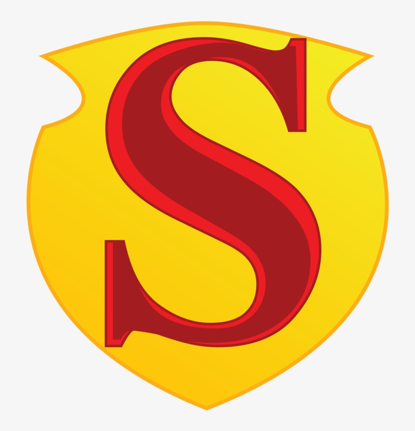 Superman S First Logo By - Superman Logo, transparent png #105648