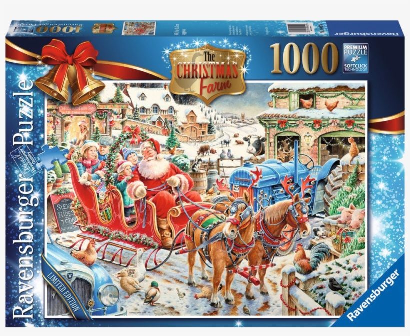 Ravensburger 2014 Christmasfarm - Ravensburger Puzzle Limited Edition, transparent png #105846