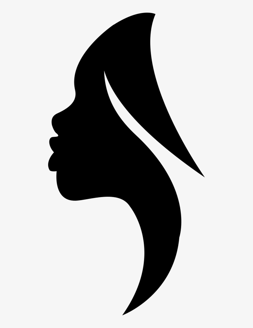 Png File - Black Women Silhouette Png, transparent png #106018