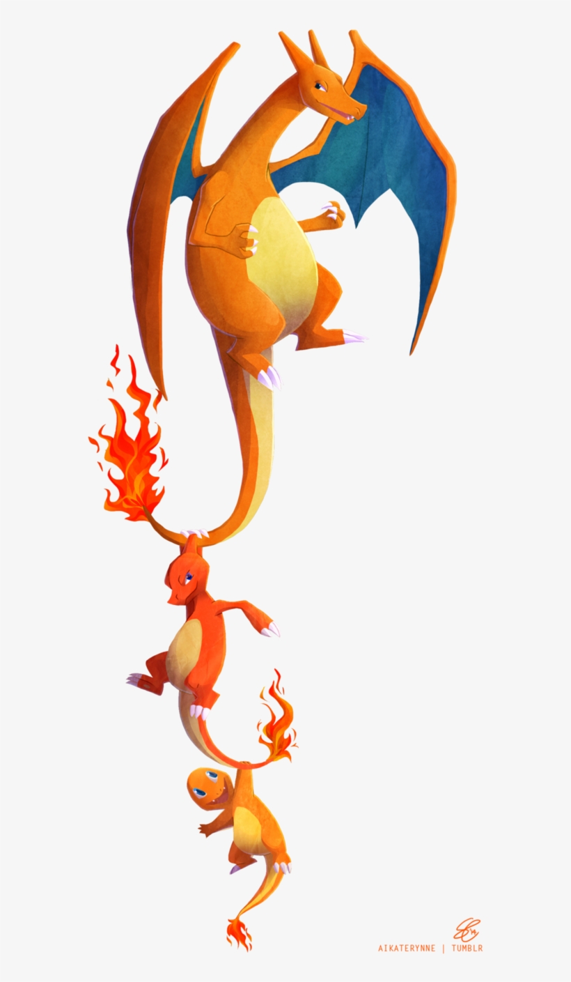 Charmander Evolution More - Pokemon Drawing Charmander Evolution, transparent png #106019