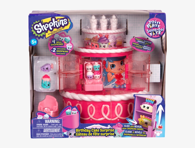 Shopkins Season 7 Birthday Cake - Birthday Shopkins Toys, transparent png #106043